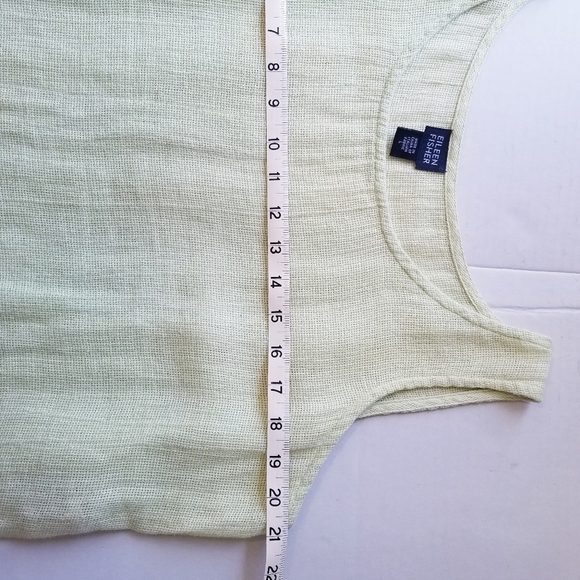 🌸 Eileen Fisher | 100% Linen Airy Tank Top L‎ - Picture 9 of 10